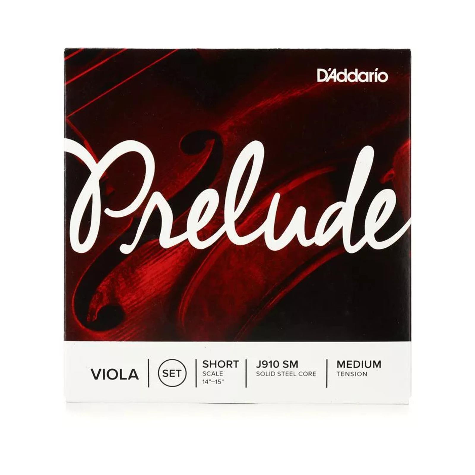 Prelude Strings Viola String Set, Short Scale, Medium Tension